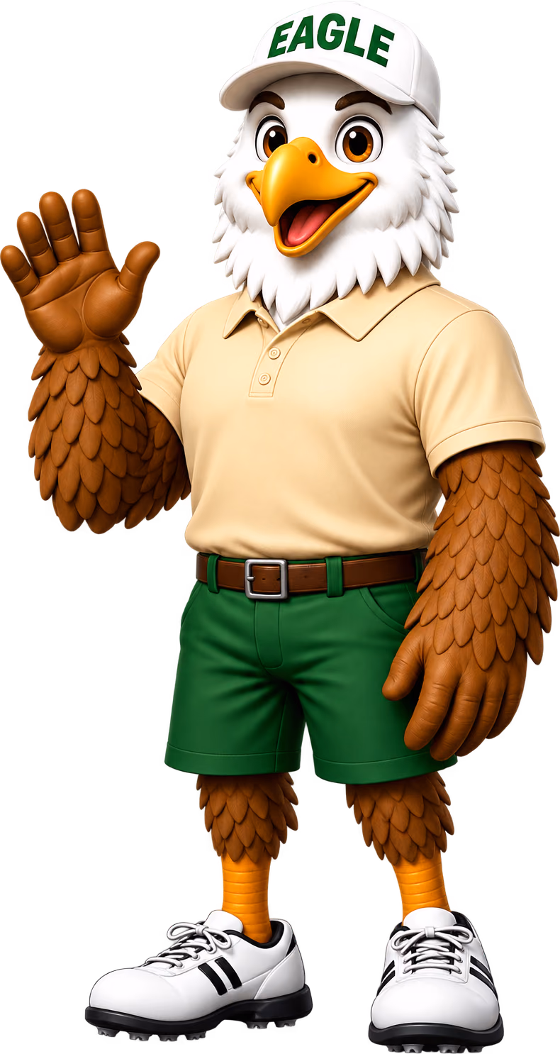 Eagle mascot